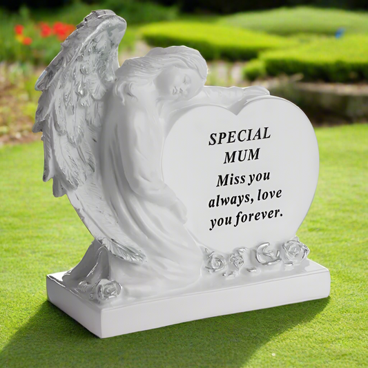 Special Mum - Angel Heart Memorial - Miss You Always, Love You Forever